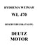 Ersatzteilkatalog-DEUTZ Motor WL470 - HYDREMA Baumaschinen GmbH